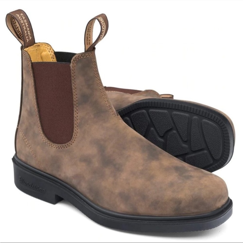Blundstone 1306 Rustic Brown Dress Boot Size 10